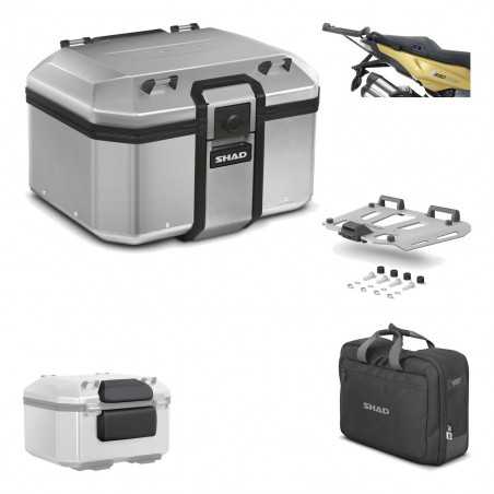 SHAD Baul trasero + herraje montaje parrilla accesorios TR48 TERRA KIT-188450