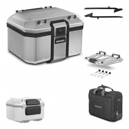 SHAD Baul trasero + herraje montaje parrilla accesorios TR48 TERRA KIT-188306