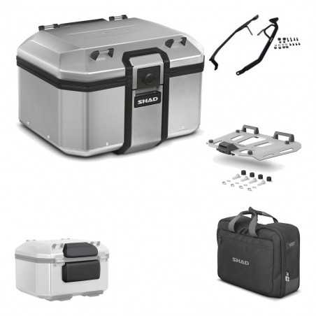 SHAD Baul trasero + herraje montaje parrilla accesorios TR48 TERRA KIT-188402