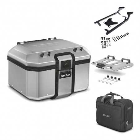 SHAD Baul trasero + herraje montaje parrilla bolsa interna TR48 TERRA KIT-188361