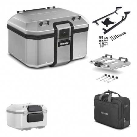 SHAD Baul trasero + herraje montaje parrilla accesorios TR48 TERRA KIT-188362