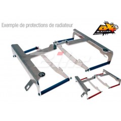 Radiator protectors aluminum  azul AX3039