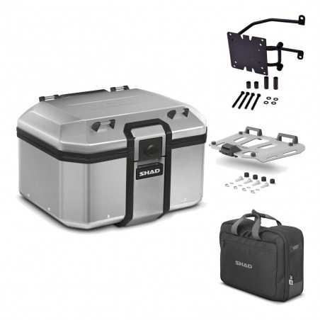 Back trunk + big top fitting + grill terra + internal bag TR48 TERRA