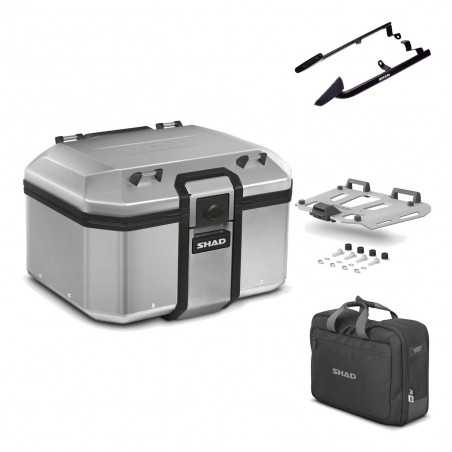 SHAD Baul trasero + herraje montaje parrilla bolsa interna TR48 TERRA KIT-188169