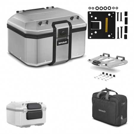 SHAD Baul trasero + herraje montaje parrilla accesorios TR48 TERRA KIT-188770