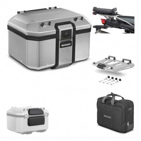 SHAD Baul trasero + herraje montaje parrilla accesorios TR48 TERRA KIT-189074