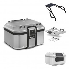 SHAD Baul trasero + herraje montaje parrilla respaldo de pasajero TR48 TERRA KIT-188680