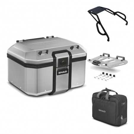 SHAD Baul trasero + herraje montaje parrilla bolsa interna TR48 TERRA KIT-188681