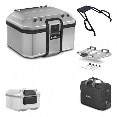 SHAD Baul trasero + herraje montaje parrilla accesorios TR48 TERRA KIT-188682