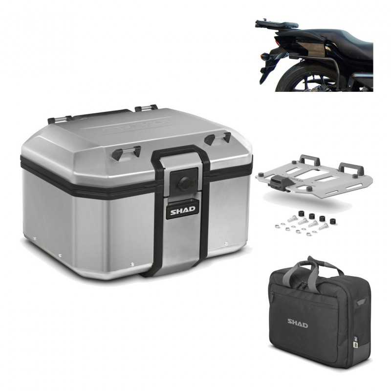 Back trunk + big top fitting + grill terra + internal bag  TR48 TERRA