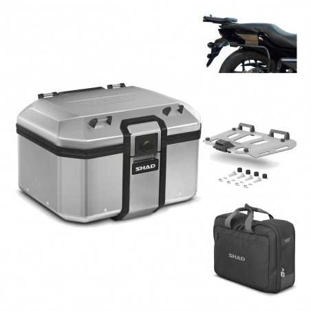 Back trunk + big top fitting + grill terra + internal bag TR48 TERRA