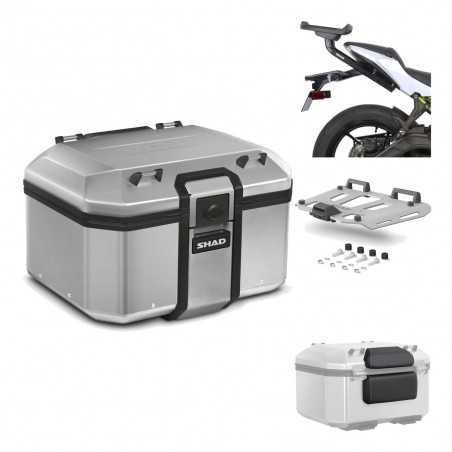 Back trunk + big top fitting + grill terra + passenger support TR48 TERRA