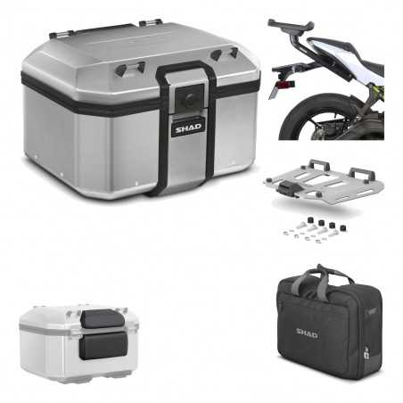 SHAD Baul trasero + herraje montaje parrilla accesorios TR48 TERRA KIT-188890