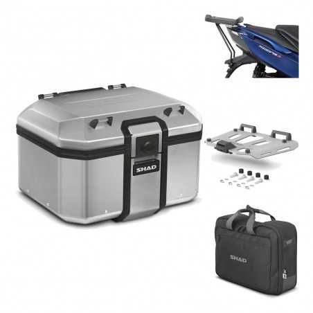 SHAD Baul trasero + herraje montaje parrilla bolsa interna TR48 TERRA KIT-189041