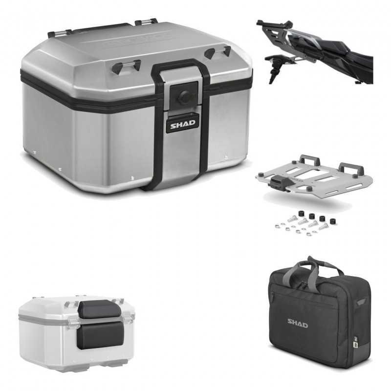 SHAD Baul trasero + herraje montaje parrilla accesorios TR48 TERRA KIT-189090