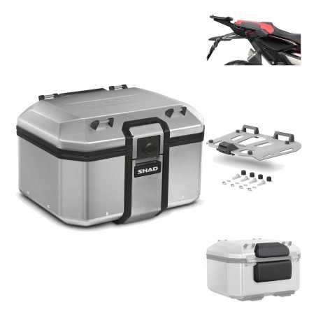 Back trunk + big top fitting + grill terra + passenger support TR48 TERRA