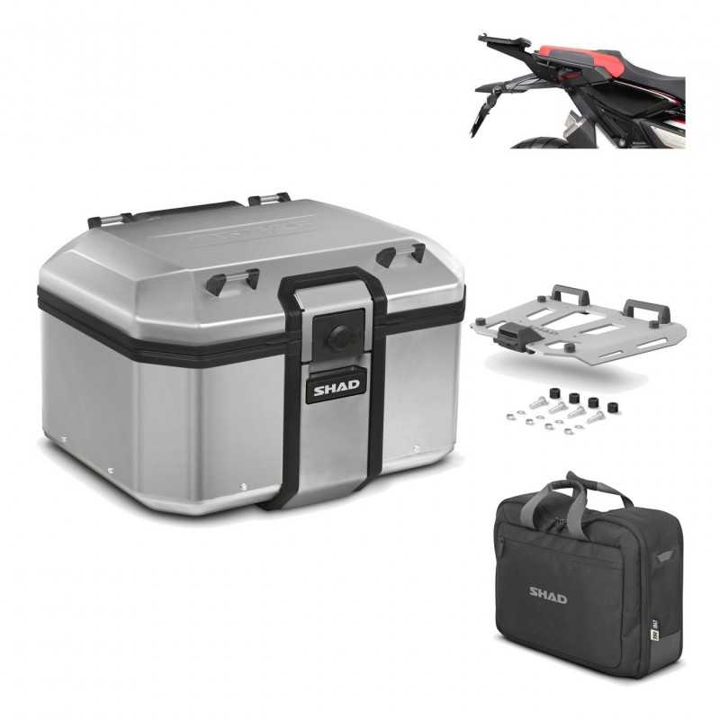 Back trunk + big top fitting + grill terra + internal bag  TR48 TERRA