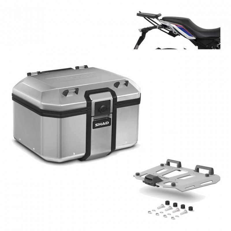 SHAD Baul trasero + herraje montaje parrilla TR48 TERRA KIT-188999