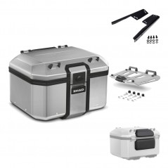 SHAD Baul trasero + herraje montaje parrilla respaldo de pasajero TR48 TERRA KIT-188752