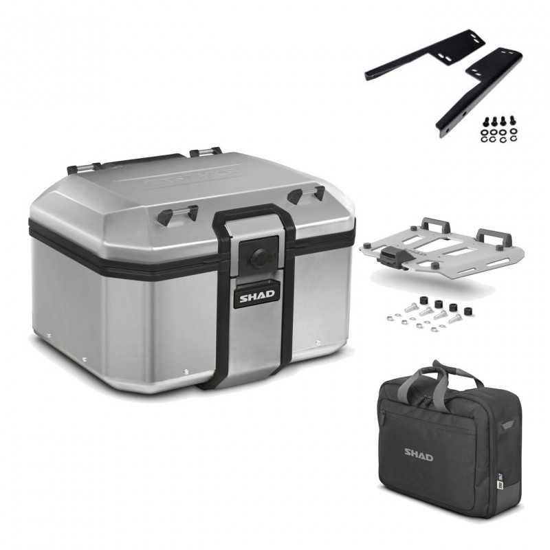 SHAD Baul trasero + herraje montaje parrilla bolsa interna TR48 TERRA KIT-188753