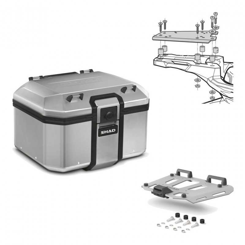 Back trunk + big top fitting + grill terra  TR48 TERRA