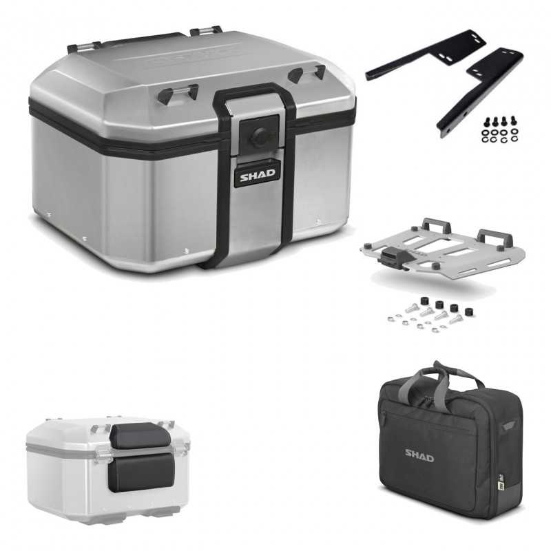 SHAD Baul trasero + herraje montaje parrilla accesorios TR48 TERRA KIT-188754