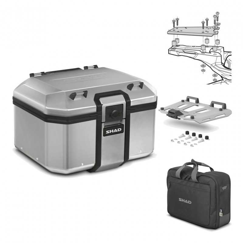 Back trunk + big top fitting + grill terra + internal bag  TR48 TERRA