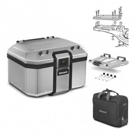 Back trunk + big top fitting + grill terra + internal bag TR48 TERRA