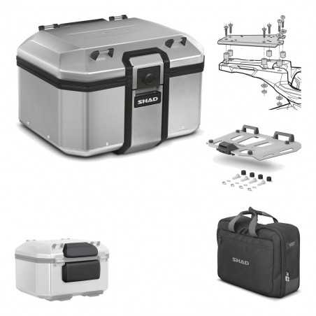 SHAD Baul trasero + herraje montaje parrilla accesorios TR48 TERRA KIT-188906