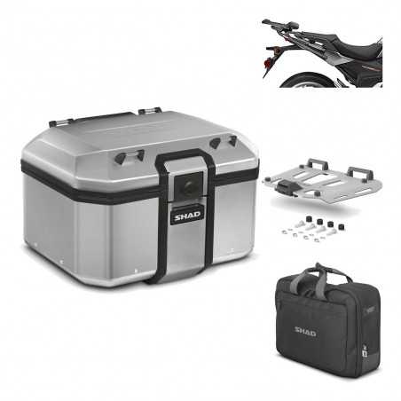 SHAD Baul trasero + herraje montaje parrilla bolsa interna TR48 TERRA KIT-188809