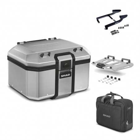 SHAD Baul trasero + herraje montaje parrilla bolsa interna TR48 TERRA KIT-188665