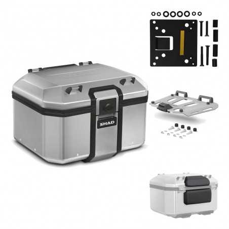 Back trunk + big top fitting + grill terra + passenger support TR48 TERRA