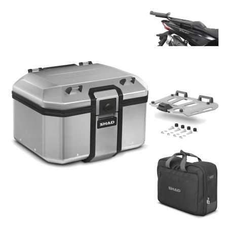 SHAD Baul trasero + herraje montaje parrilla bolsa interna TR48 TERRA KIT-188969