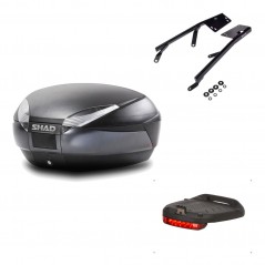 Back trunk + big top fitting + brake light  SH48 DARK GREY PREMIUM