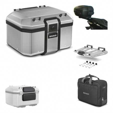 SHAD Baul trasero + herraje montaje parrilla accesorios TR48 TERRA KIT-189282