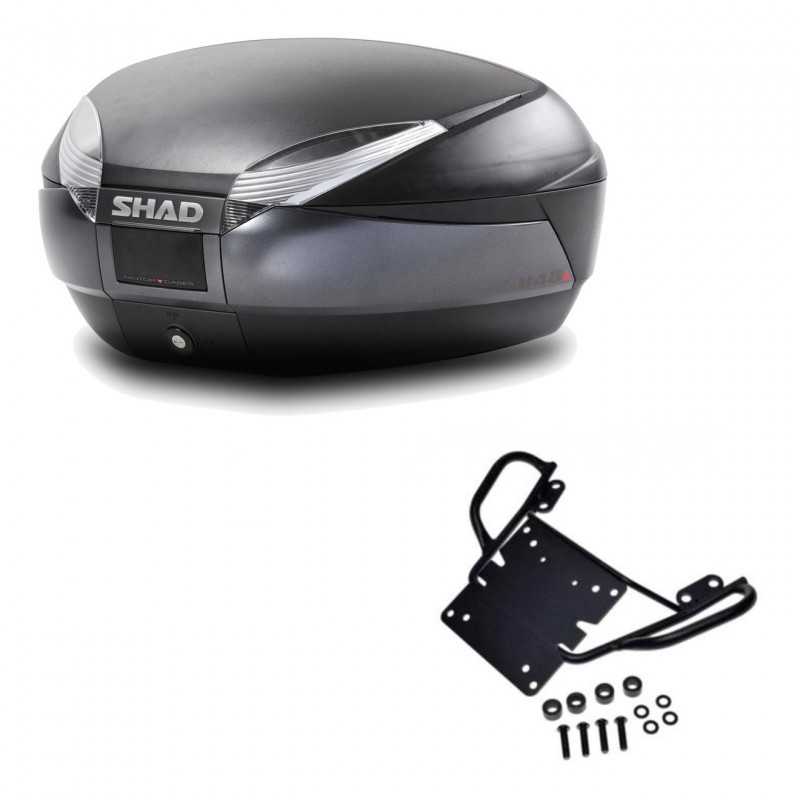 Back trunk + big top fitting  SH48 DARK GREY PREMIUM