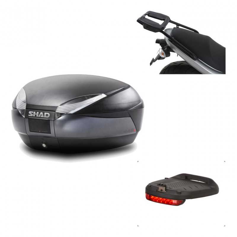 Back trunk + big top fitting + brake light  SH48 DARK GREY PREMIUM