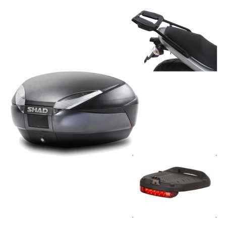 Back trunk + big top fitting + brake light SH48 DARK GREY PREMIUM