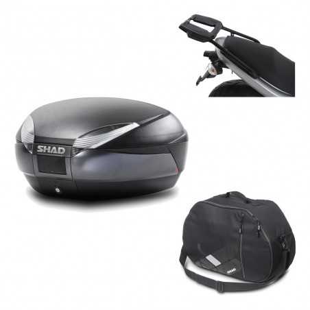 Back trunk + big top fitting + internal bag SH48 DARK GREY PREMIUM