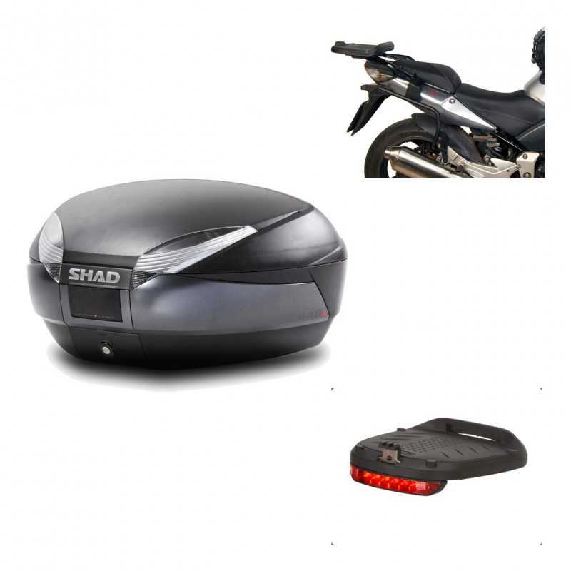 Back trunk + big top fitting + brake light  SH48 DARK GREY PREMIUM