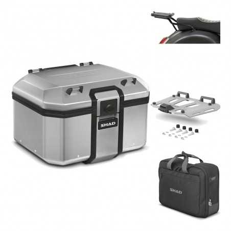 SHAD Baul trasero + herraje montaje parrilla bolsa interna TR48 TERRA KIT-189241