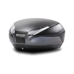 SHAD Baul trasero + accesorios SH48 DARK GREY PREMIUM KIT-189344