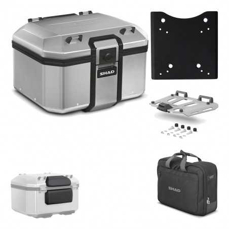 SHAD Baul trasero + herraje montaje parrilla accesorios TR48 TERRA KIT-189298
