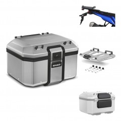 SHAD Baul trasero + herraje montaje parrilla respaldo de pasajero TR48 TERRA KIT-189248