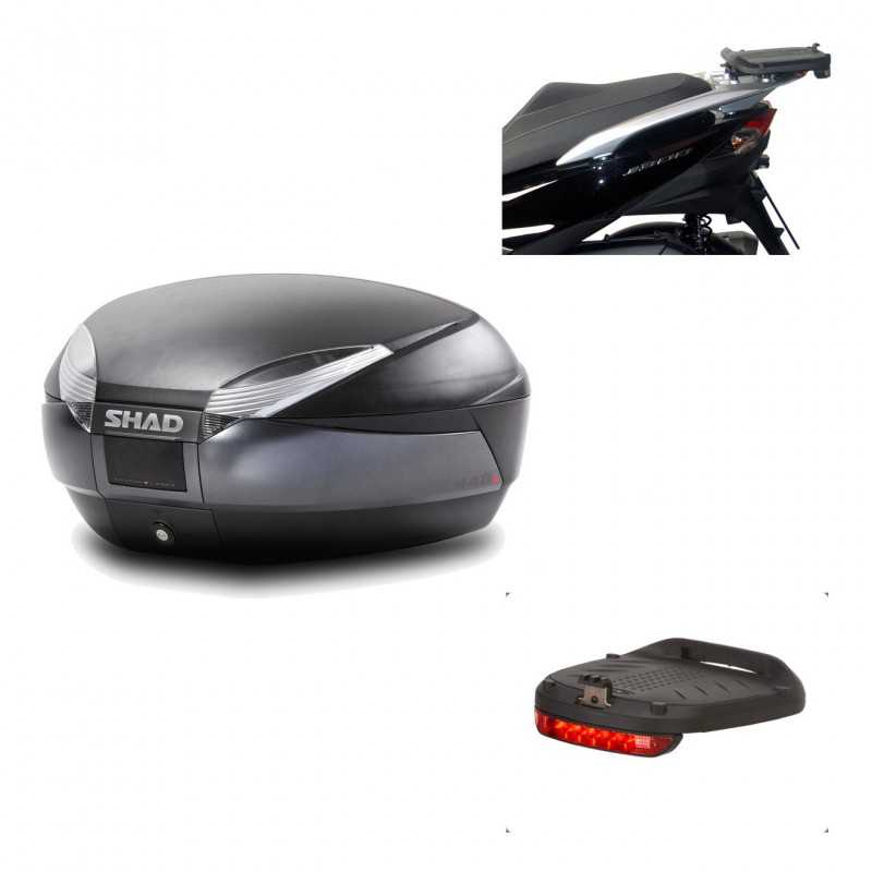 Back trunk + big top fitting + brake light  SH48 DARK GREY PREMIUM
