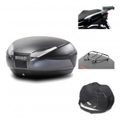 Rear trunk + mounting hardware + accessories  SH48 DARK GREY PREMIUM