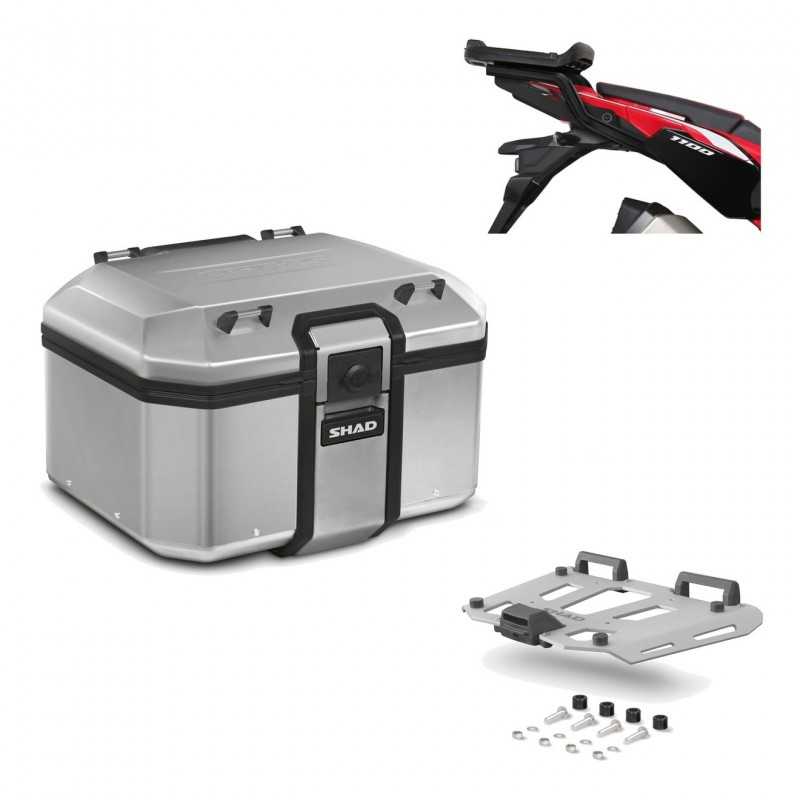 SHAD Baul trasero + herraje montaje parrilla TR48 TERRA KIT-189215