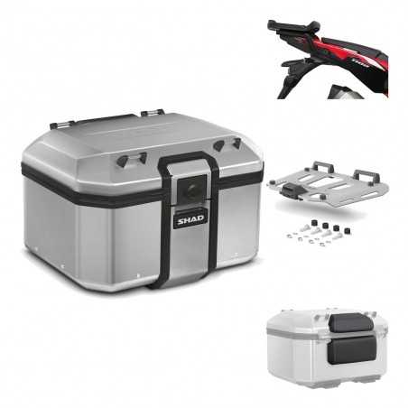 Back trunk + big top fitting + grill terra + passenger support TR48 TERRA