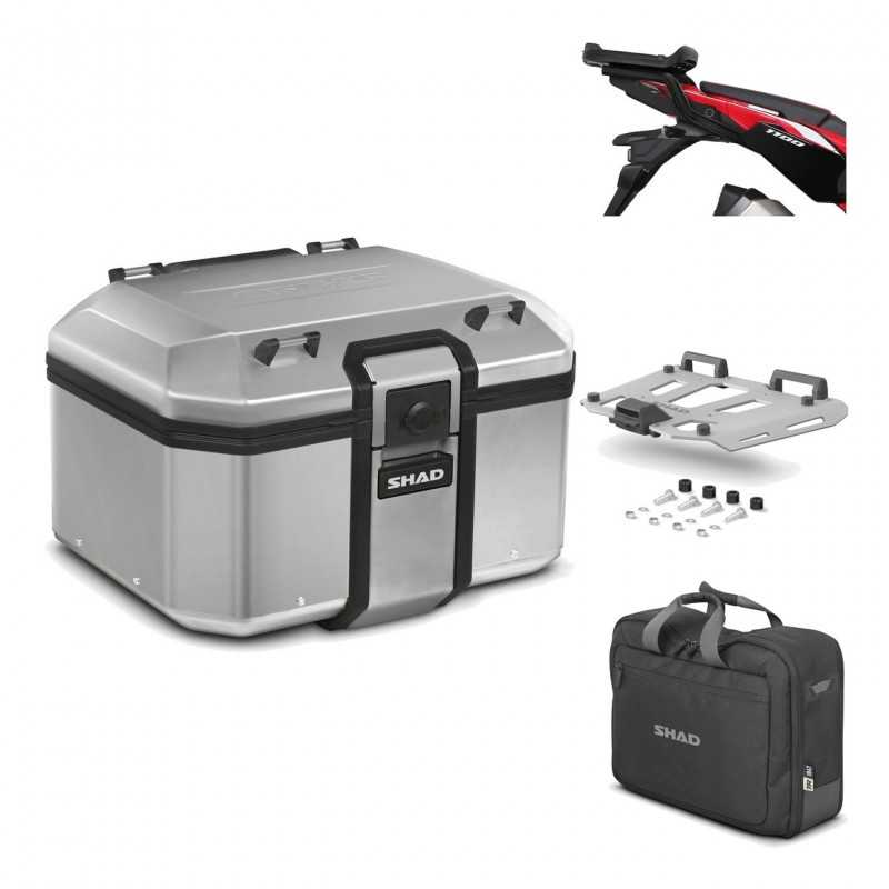 Back trunk + big top fitting + grill terra + internal bag  TR48 TERRA