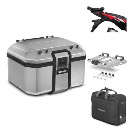 SHAD Baul trasero + herraje montaje parrilla bolsa interna TR48 TERRA KIT-189217